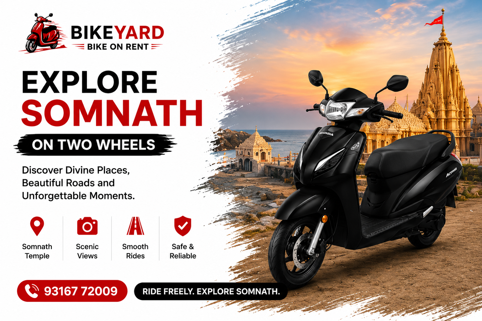 Bikeyard brand identity design