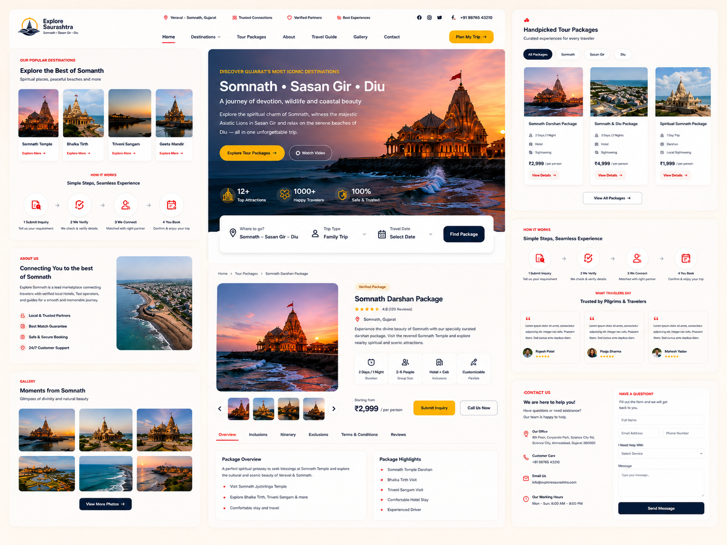Explore Saurashtra website project